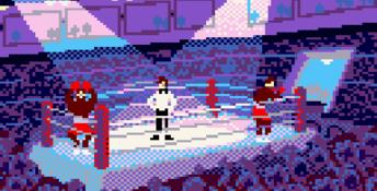 Evander Holyfields Real Deal Boxing GameGear Screenshot