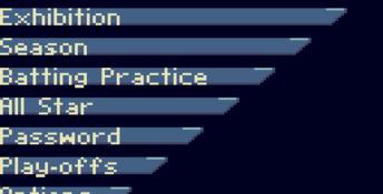 Frank Thomas Big Hurt Baseball GameGear Screenshot