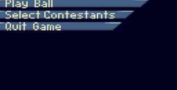 Frank Thomas Big Hurt Baseball GameGear Screenshot