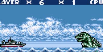 Godzilla GameGear Screenshot