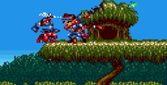 Gunstar Heroes GameGear Screenshot