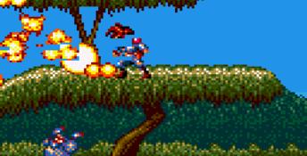 Gunstar Heroes GameGear Screenshot