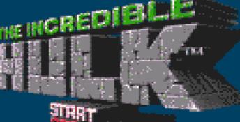 The Incredible Hulk GameGear Screenshot