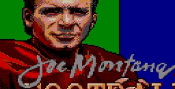 Joe Montana Football GameGear Screenshot