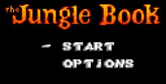 Jungle Book (1994) GameGear Screenshot