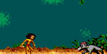 Jungle Book (1994) GameGear Screenshot
