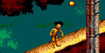 Jungle Book (1994) GameGear Screenshot
