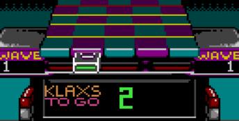Klax GameGear Screenshot