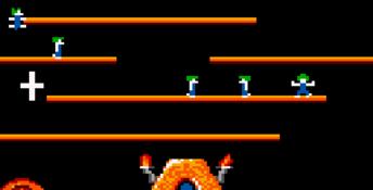 Lemmings GameGear Screenshot