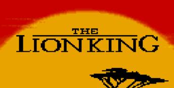 The Lion King GameGear Screenshot