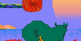 The Lion King GameGear Screenshot