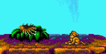 The Lion King GameGear Screenshot