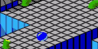 Marble Madness (1992) GameGear Screenshot