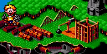 Markos Magic Football GameGear Screenshot