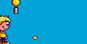 Markos Magic Football GameGear Screenshot