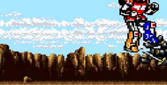 Mighty Morphin Power Rangers GameGear Screenshot