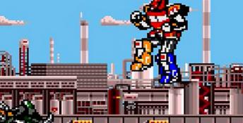 Mighty Morphin Power Rangers GameGear Screenshot
