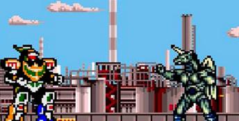 Mighty Morphin Power Rangers GameGear Screenshot