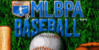 MLBPA Baseball GameGear Screenshot