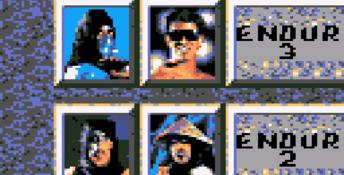 Mortal Kombat GameGear Screenshot