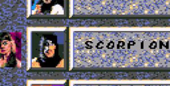 Mortal Kombat GameGear Screenshot