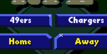 NFL Quarterback Club 96 GameGear Screenshot