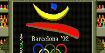 Olympic Gold Barcelona 92 GameGear Screenshot