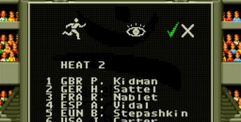 Olympic Gold Barcelona 92 GameGear Screenshot
