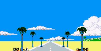 Outrun (1986) GameGear Screenshot