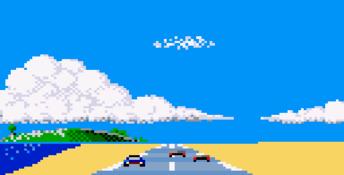 Outrun (1986) GameGear Screenshot