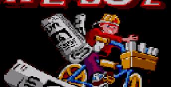 Paperboy (1991) GameGear Screenshot