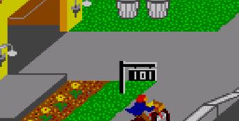 Paperboy (1991) GameGear Screenshot