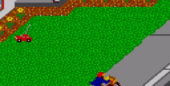 Paperboy (1991) GameGear Screenshot