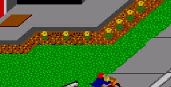 Paperboy (1991) GameGear Screenshot