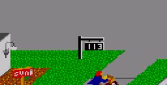 Paperboy (1991) GameGear Screenshot
