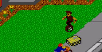 Paperboy (1991) GameGear Screenshot