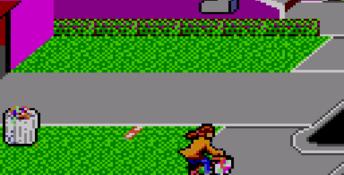 Paperboy 2 GameGear Screenshot
