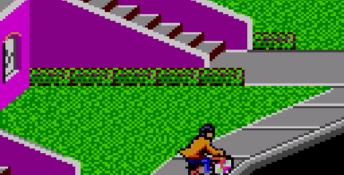 Paperboy 2 GameGear Screenshot