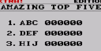 Paperboy 2 GameGear Screenshot