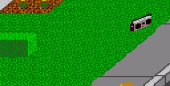 Paperboy (1991) GameGear Screenshot