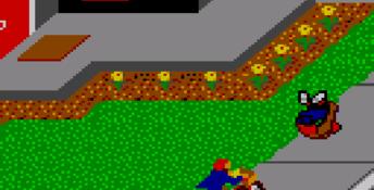Paperboy (1991) GameGear Screenshot
