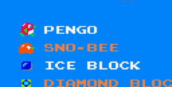 Pengo (1990) GameGear Screenshot