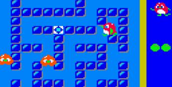 Pengo (1990) GameGear Screenshot