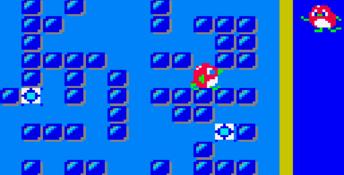 Pengo (1990) GameGear Screenshot