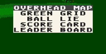 PGA Tour 96 GameGear Screenshot