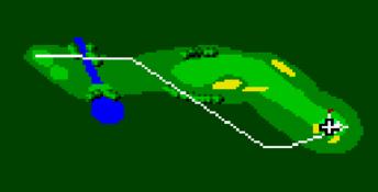 PGA Tour Golf 2 GameGear Screenshot
