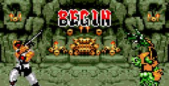 Samurai Shodown GameGear Screenshot