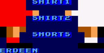 Sensible Soccer (1992) GameGear Screenshot