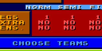 Sensible Soccer (1992) GameGear Screenshot