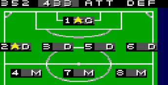 Sensible Soccer (1992) GameGear Screenshot